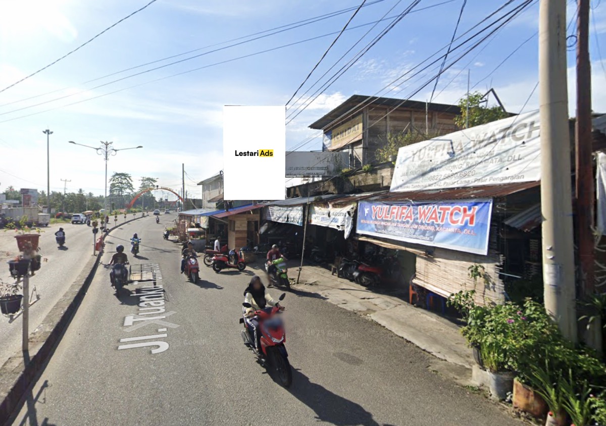 Junior Billboard Ad Space Tuanku Tambusai Street, Pasir Pengaraian, Rambah District, Rokan Hulu, Riau