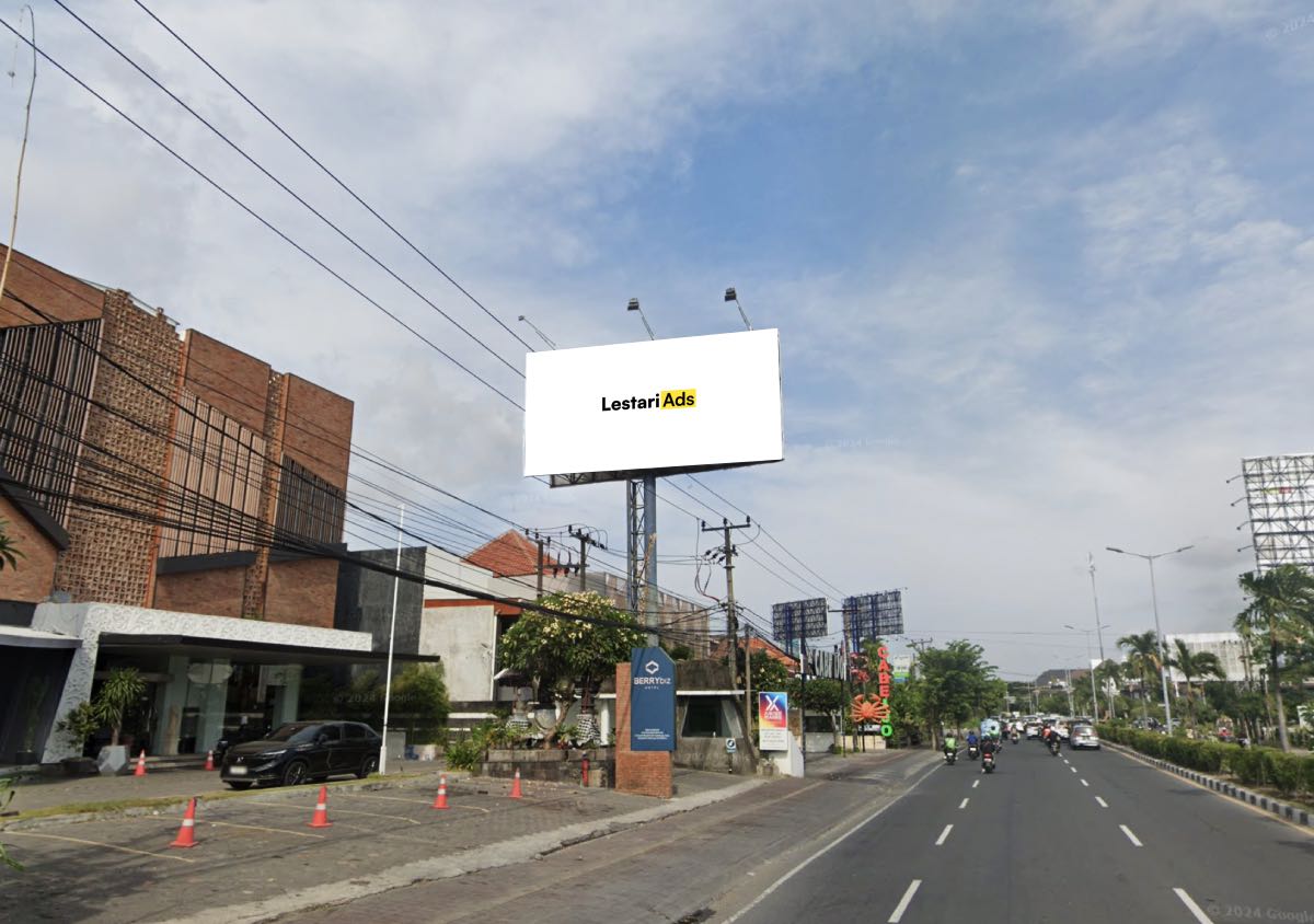 Sewa Billboard Jalan Sunset Road, Kuta, Badung, Bali
