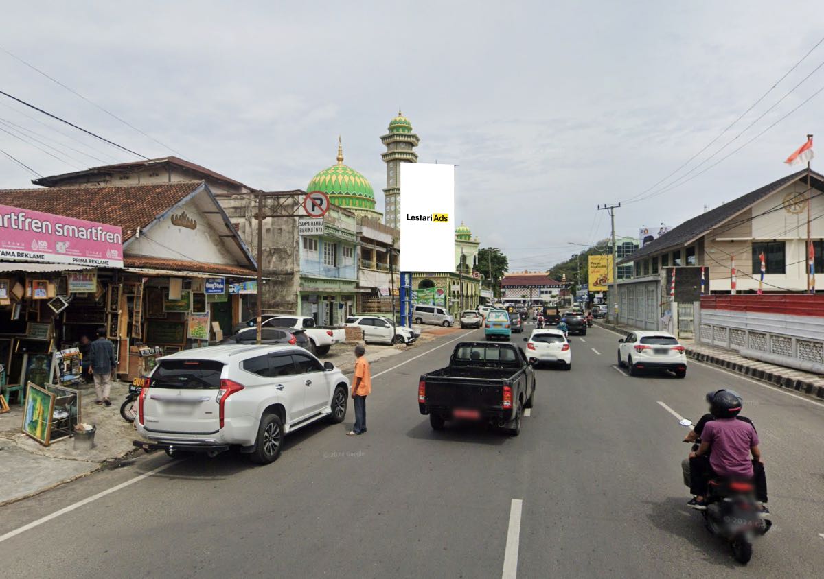 Billboard Ad Space Kota Raja Street, Central Tanjung Karang, Bandar Lampung, Lampung