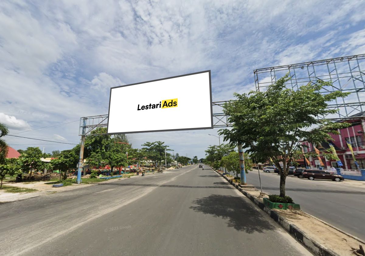 Billboard Ad Space Jendral Sudirman Street, Dumai Kota, Dumai City, Riau
