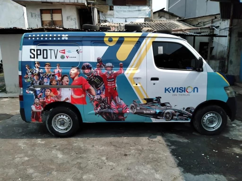 Car Branding Advertising Space in Pekanbaru City, Riau