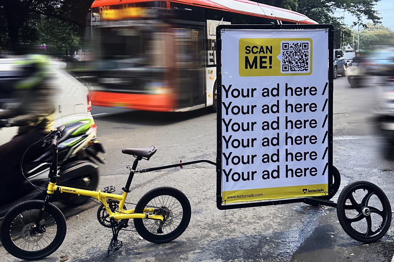 Bike Billboard Advertising
