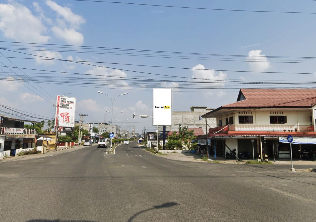 Sewa Billboard Jalan Sultan Ibrahim, Indragiri Hulu, Riau