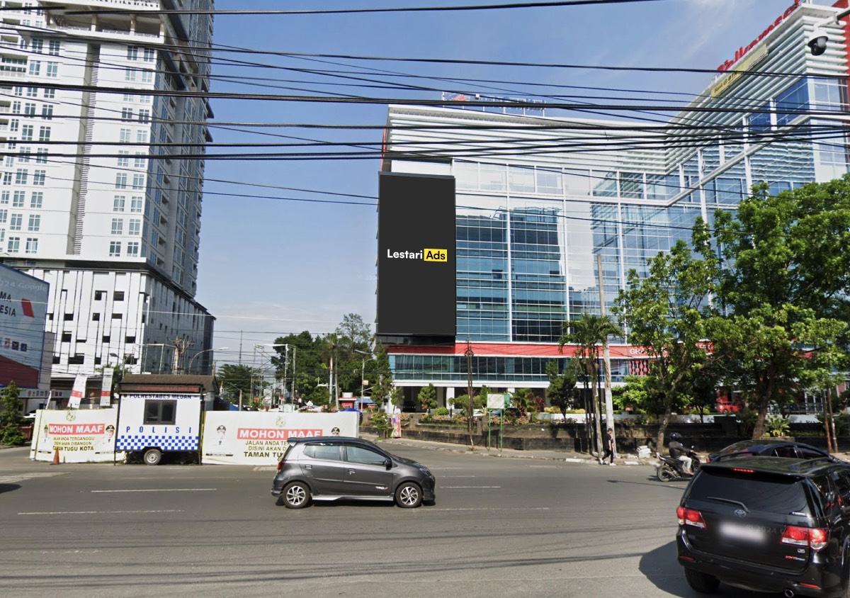 Digital Billboard Ad Space Putri Hijau Street, West Medan, Medan City, North Sumatra
