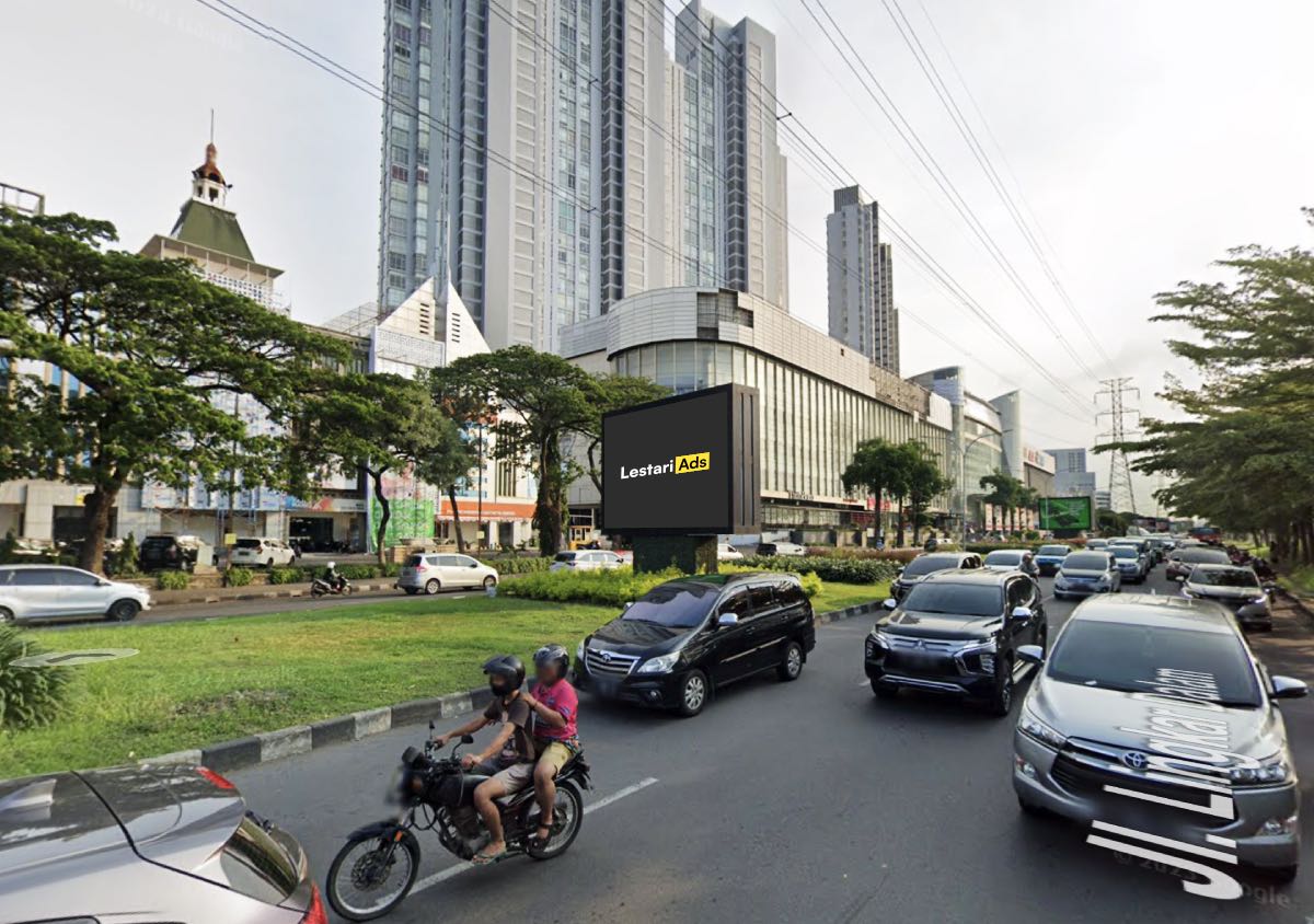 Digital Billboard Ad Space Bukit Darmo Street, Puncak Bukit Golf, Surabaya, East Java