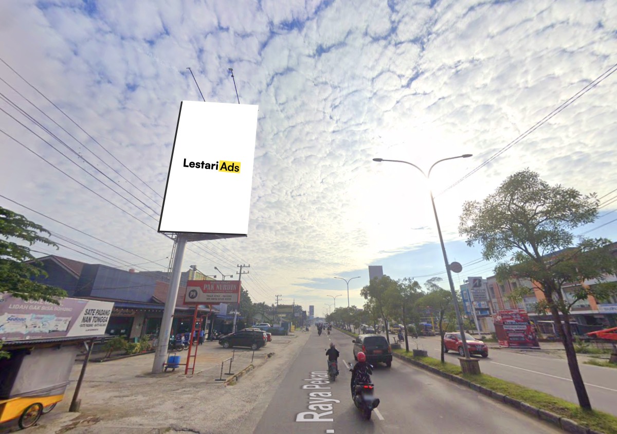 Sewa Billboard Jalan HR Soebrantas, Pekanbaru, Riau