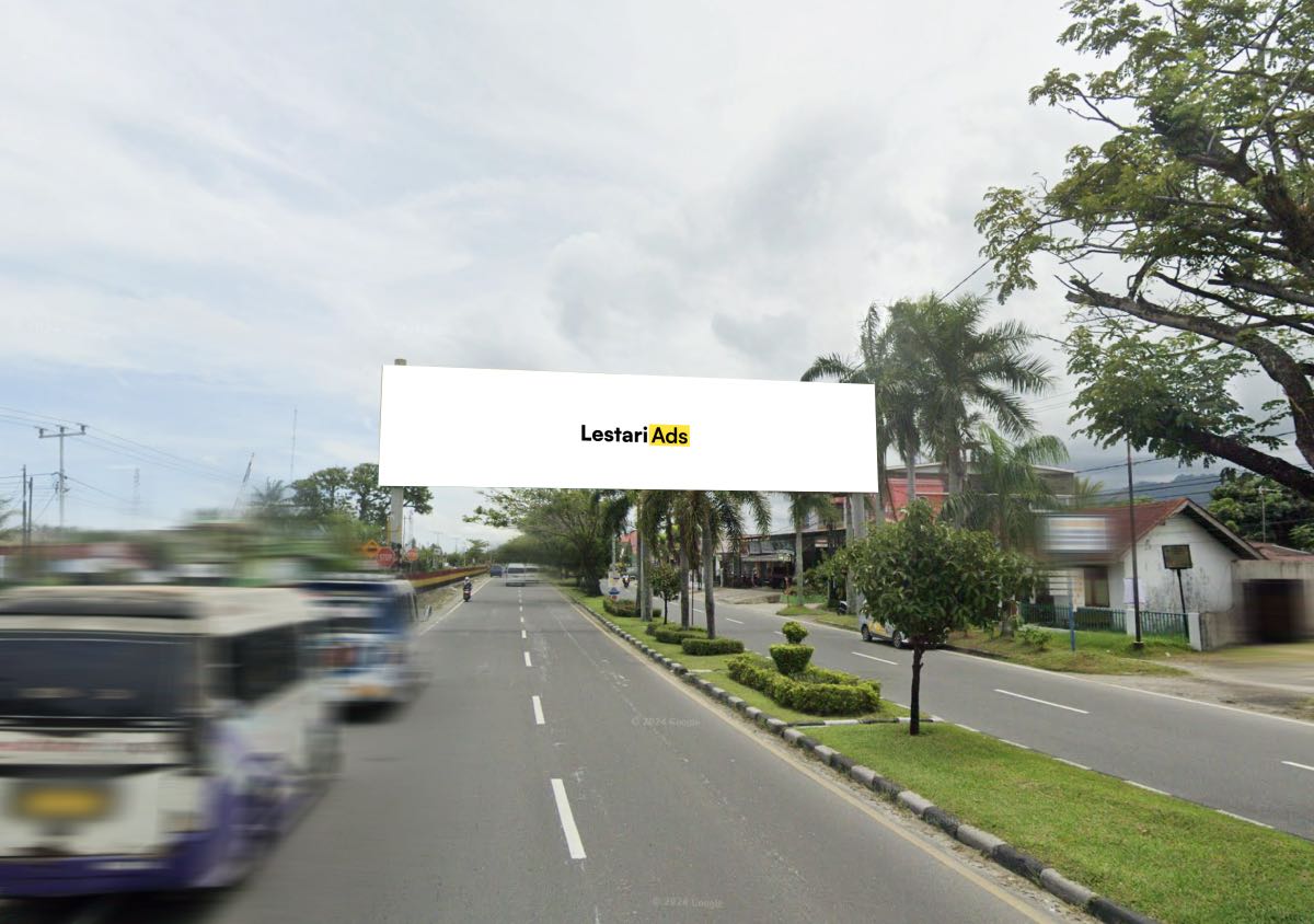 Billboard Ad Space Adinegoro Street, Koto Tangah District, Padang, West Sumatra