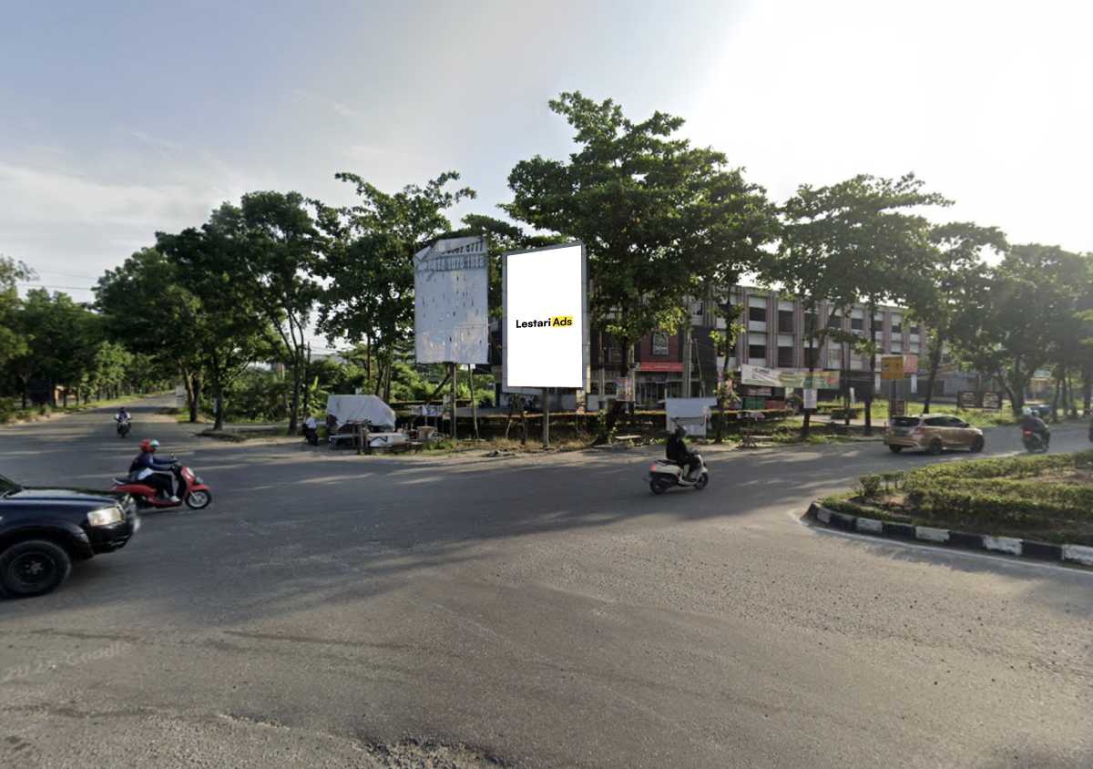 Billboard Ad Space SM Amin Street, Malay Songket Monument, Pekanbaru, Riau