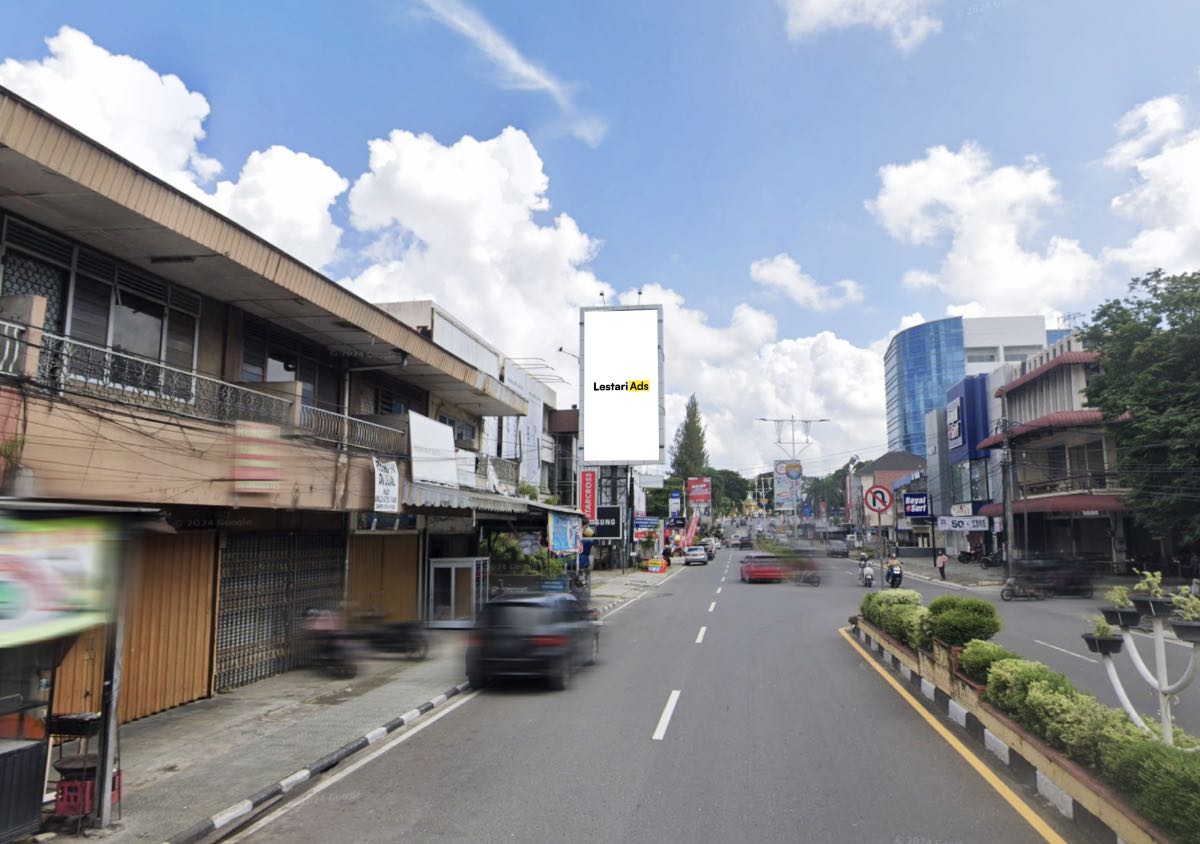 Billboard Ad Space Jendral Sudirman Street, Taman Sari District, Pangkal Pinang, Bangka Belitung Islands
