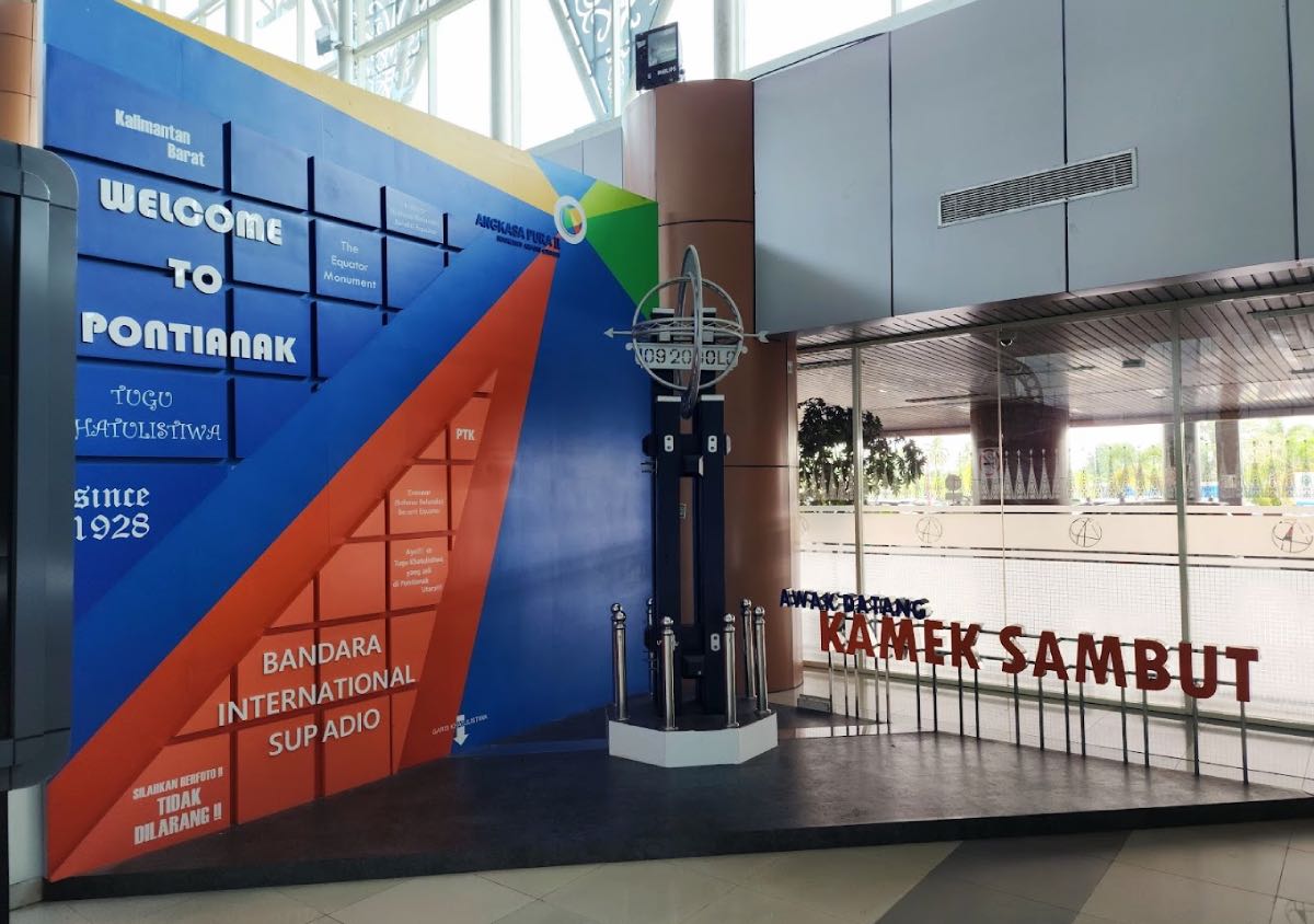 Advertising Space on Supadio Airport, West Kalimantan