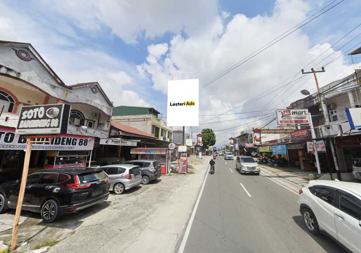 Sewa Billboard Jalan Srikandi, Pekanbaru, Riau