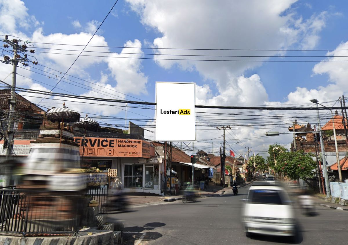 Billboard Advertising on Kerobokan Raya Street, Badung, Bali