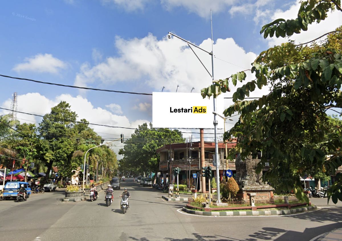 Billboard Advertising on Ngurah Rai Street, Jembrana, Bali