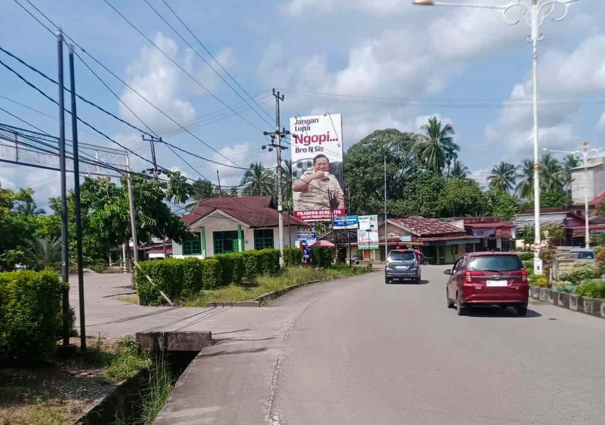 Billboard Ad Space Rambah Street, Pasir Pengaraian, Rambah District, Rokan Hulu, Riau