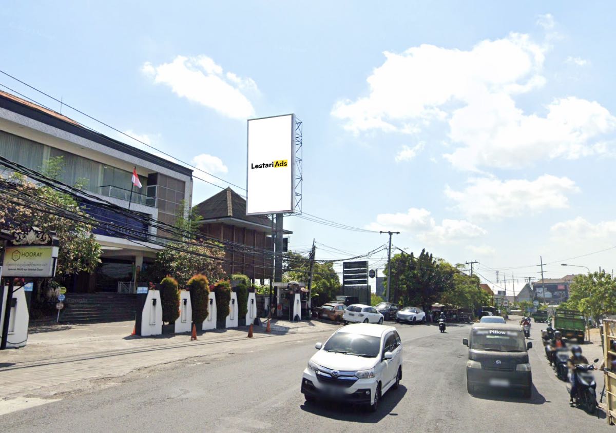 Billboard Advertising on Teuku Umar Barat Street, Bali
