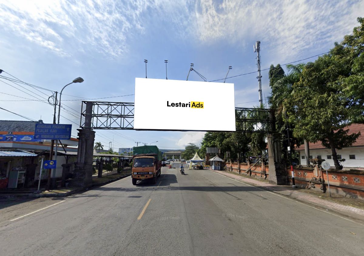 Billboard Advertising on Gilimanuk Port, Jembrana, Bali