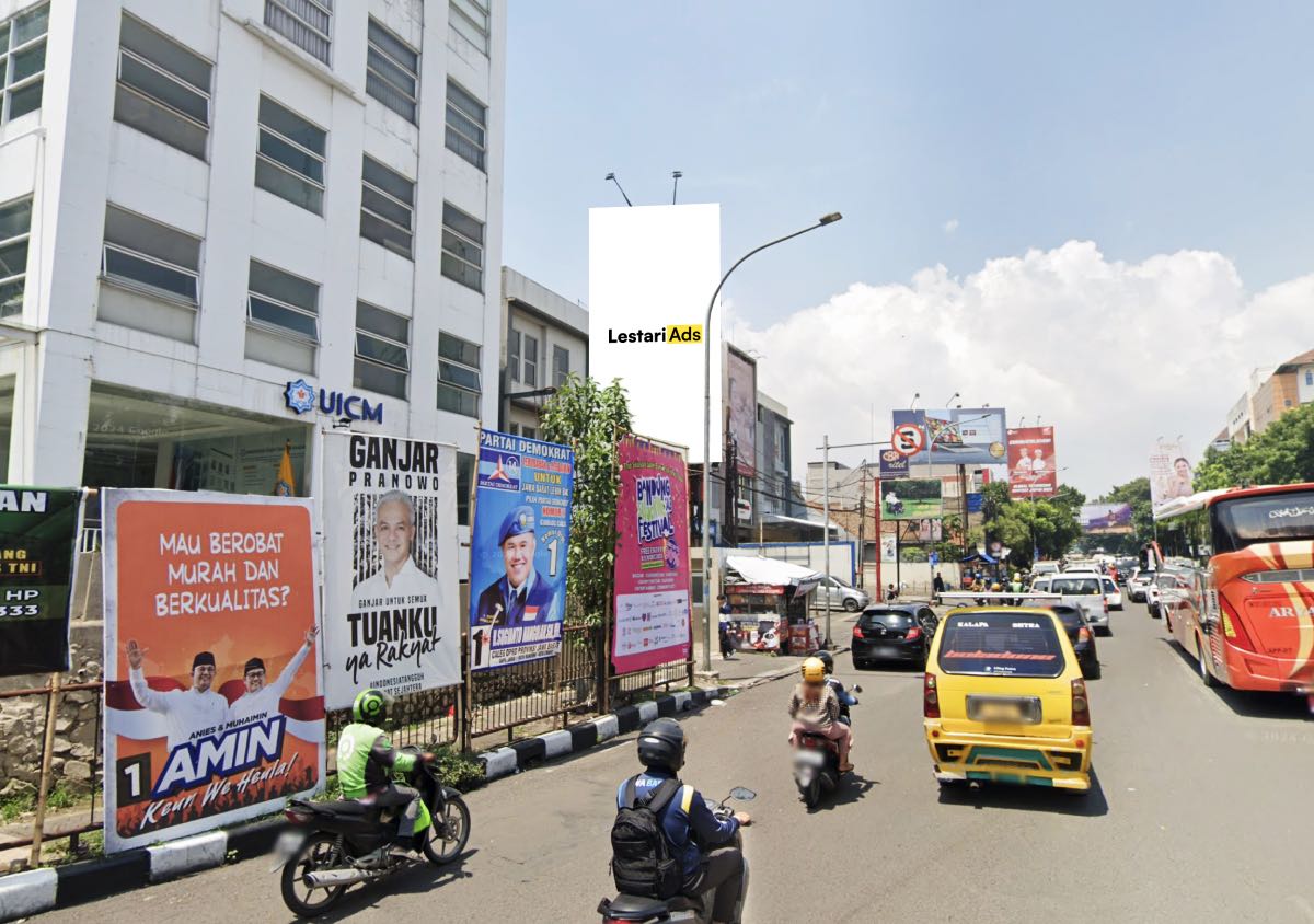 Sewa Billboard Jl Pasir Kaliki, Cicendo, Bandung, Jawa Barat